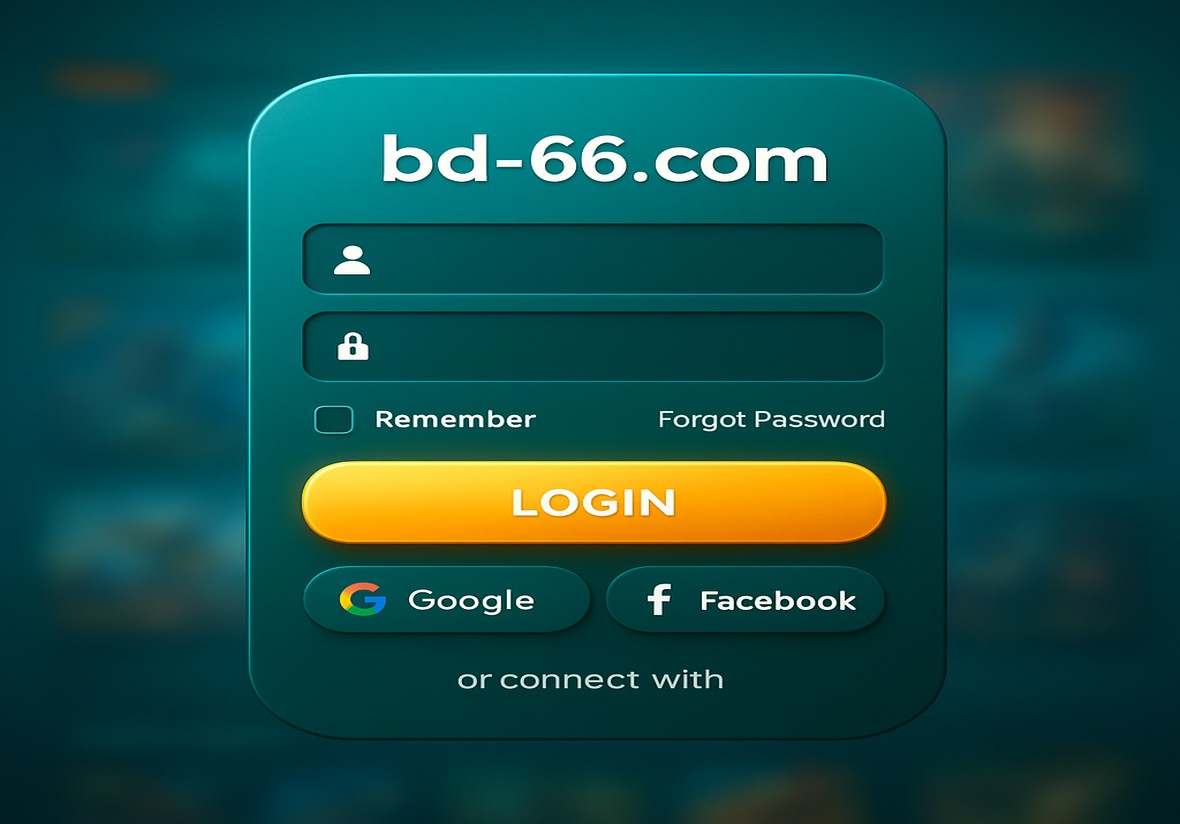 BD66 লগইন পৃষ্ঠা